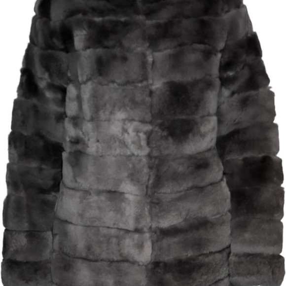 Patrizia Luca Milano Rabbit Coat - Picture 1 of 2